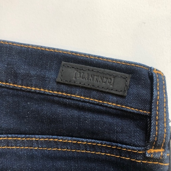 ❤️Like NEW BLANKNYC RAINBOW SIDE STRIPE DARKWASH - Picture 8 of 8